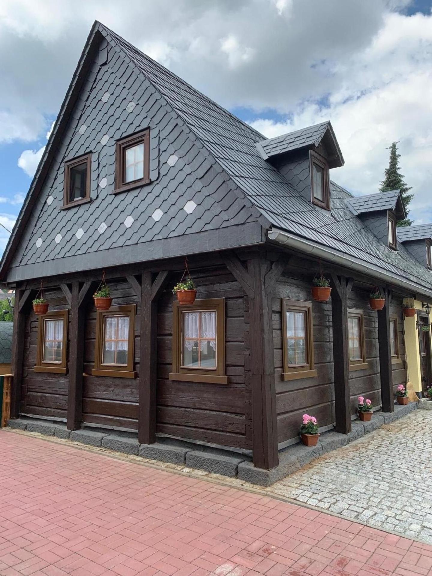 Ferienhaus In Grossschoenau Mit Grosser Terrasse Villa Luaran gambar