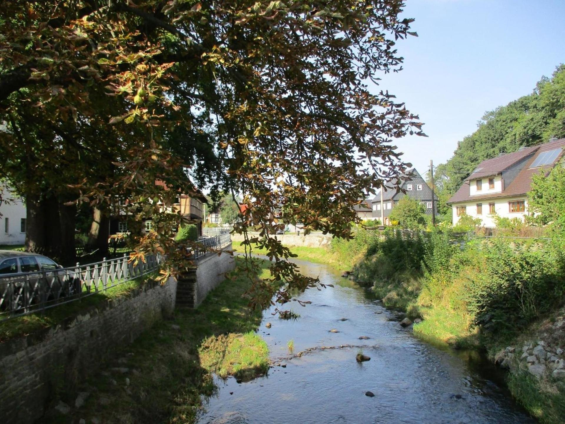 Ferienhaus In Grossschoenau Mit Grosser Terrasse Villa Luaran gambar